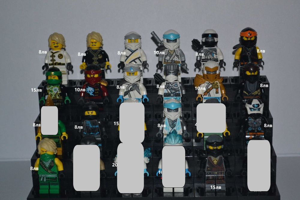 LEGO Ninjago минифигурки {2} / Ниджаго