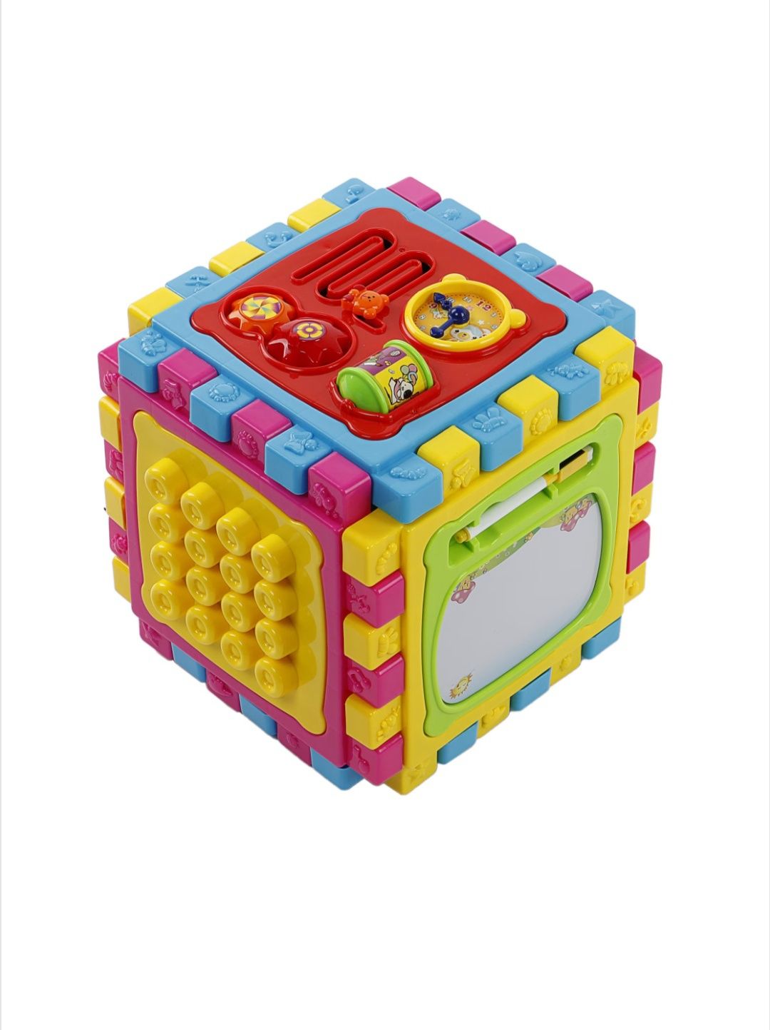 Интерактивна играчка кубче 6 в 1