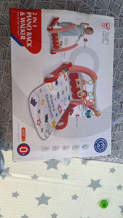 Продам детский коврик и ходуник 2 в 1