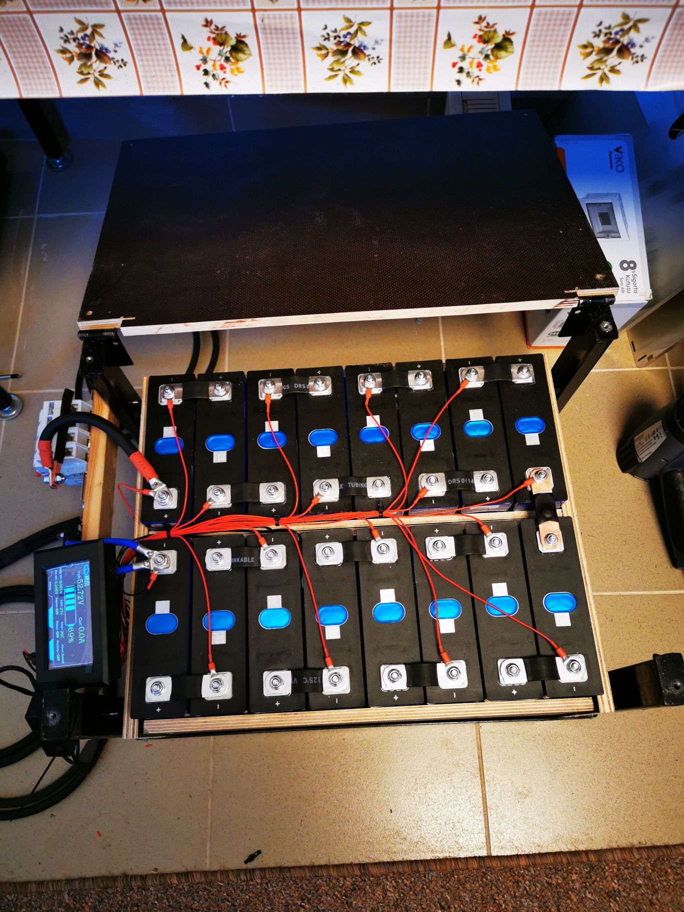 Acumulator 48V 11.5kWh Litiu LiFePo4 cabane offgrid sistem fotovoltaic