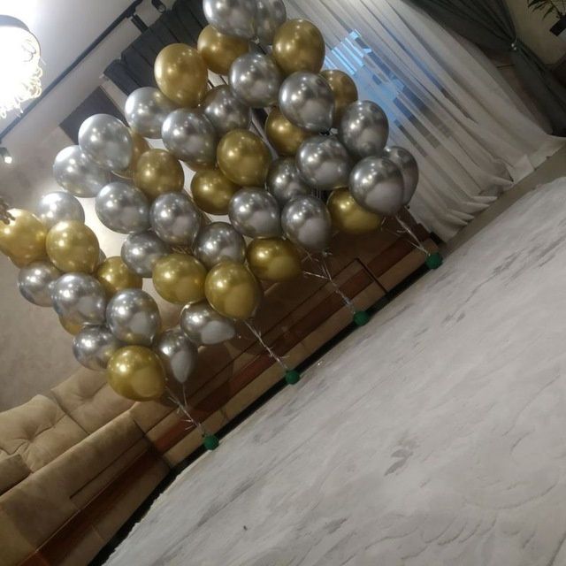 Оформление шарами Воздушные шар (geliviy gazli uchar shar)