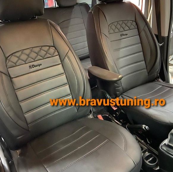 Huse scaun auto Piele Ecologica Audi,BMW, kia,Skoda, Opel, Ford, Vw et
