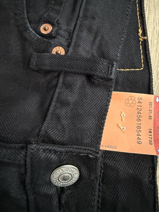 Blugi LEVIS 501 Negru Barbati | Marime 29 x 34 (Talie 73 cm)