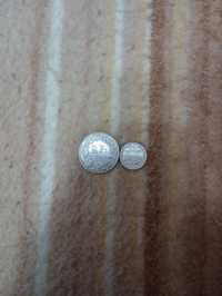 Monede vechi din argint pentru colecție