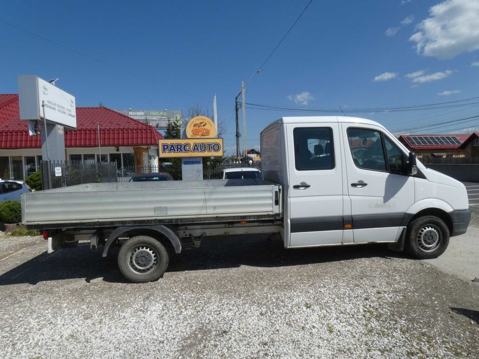 Volkswagen Crafter Doka / 7 locuri / 3,4m bena