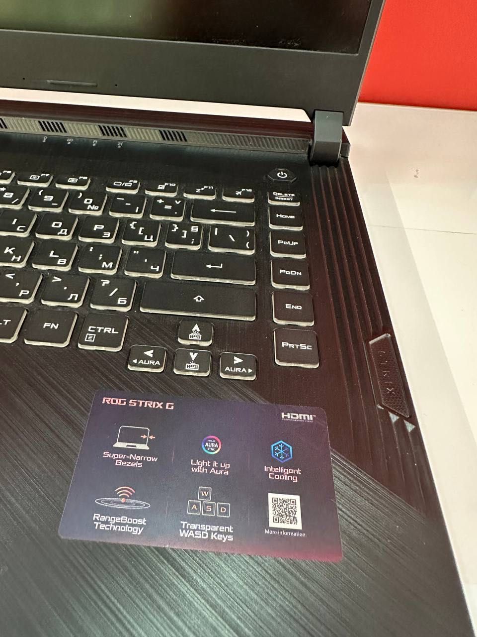 Лаптоп Asus Rog Strix G531GU-AL043