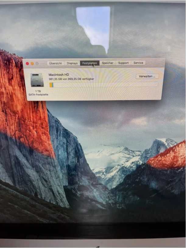 Apple iMac All-in-One 21,5"|3,06 GHz|12GB RAM|1TB SSD| macOS 10.13
