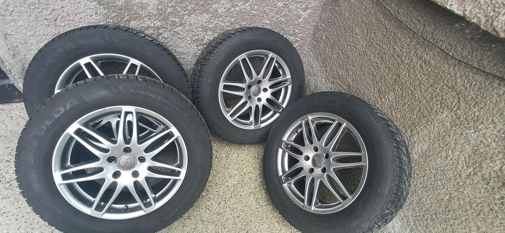 4бр джанти 17 за Ауди, Фолксваген, Шкода - с гуми 235/60/17