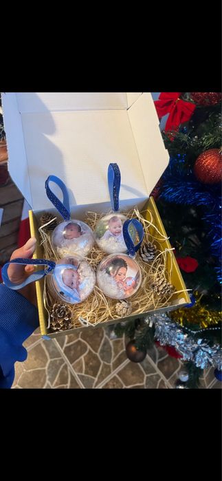 Glob personalizat cu 2 poze