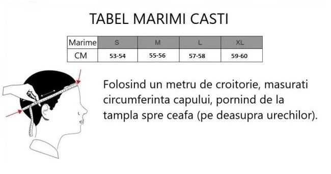 Set Cască Cross cu Mănuși, Ochelari, Cagulă, Mărime S, M, L, XL