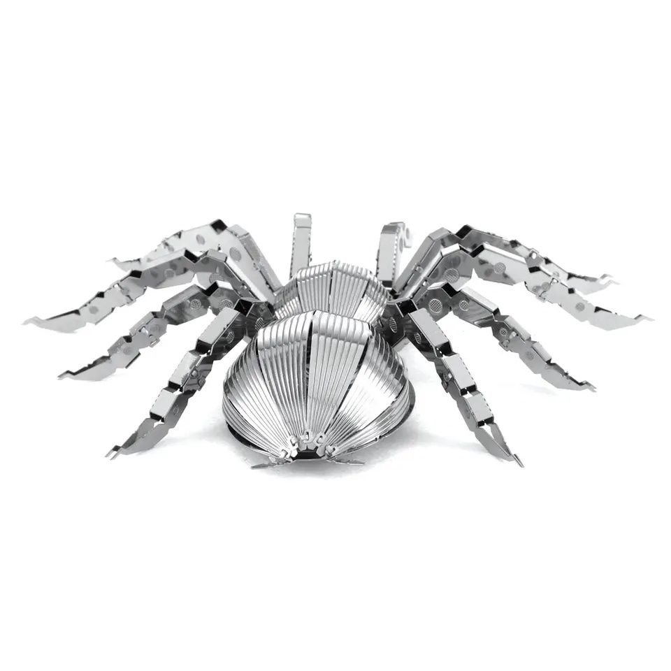 Puzzle 3D metalic Tarantula. Oțel inoxidabil, nu se desface la manevra