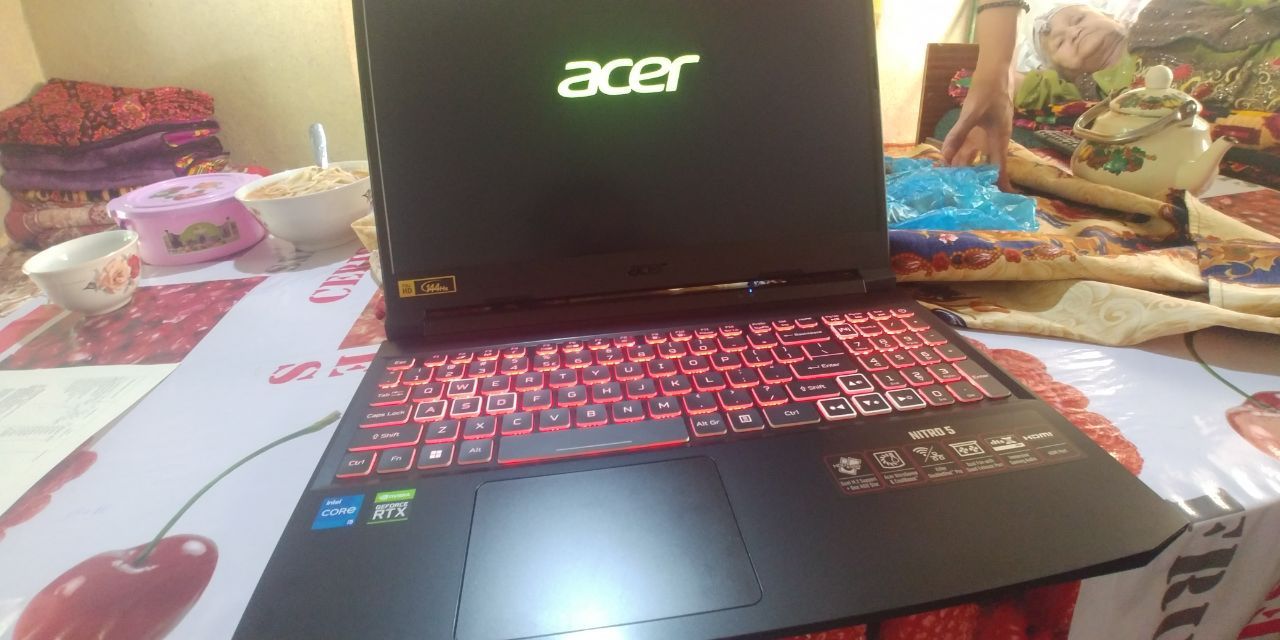 Acer nitro 5 RTX 3060 vedio karta