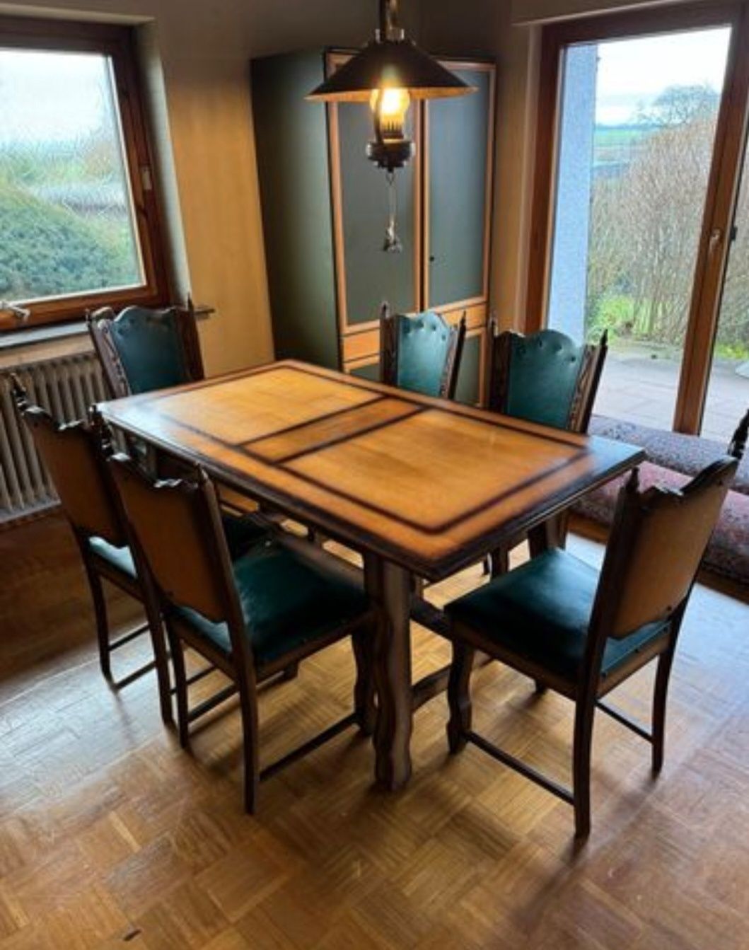 Masa cu Scaune Stil Rustic - Mobilă Vitange Germania