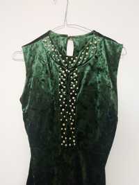 Rochie verde mărimea s