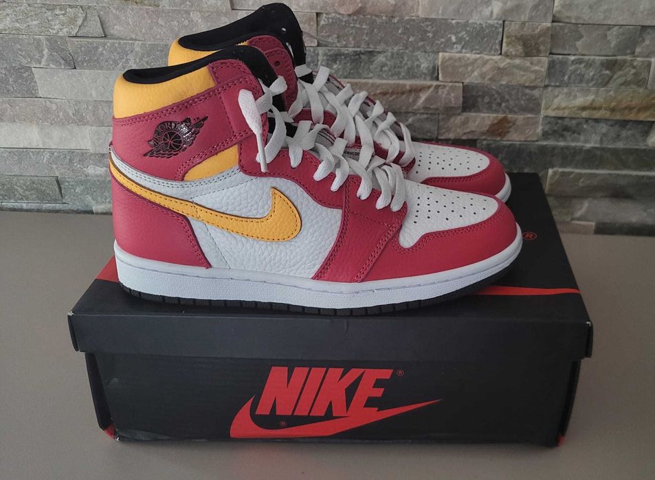 Jordan 1 High Fuzion Red