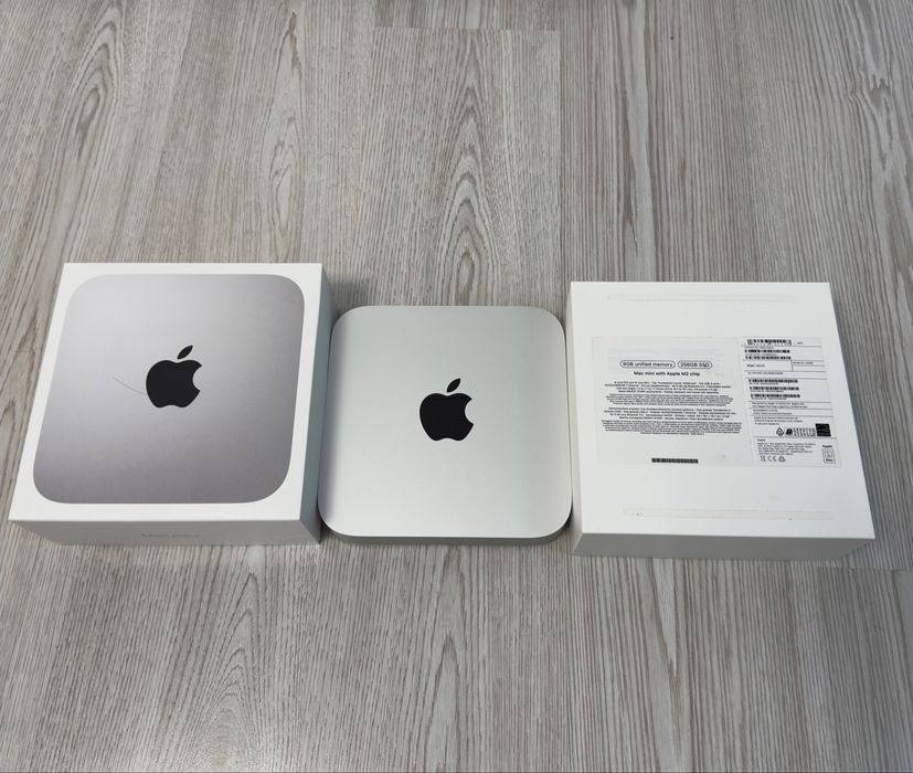 Mac mini M2 (2023) – impecabil, ca nou, 256 GB SSD, cutie+accesorii