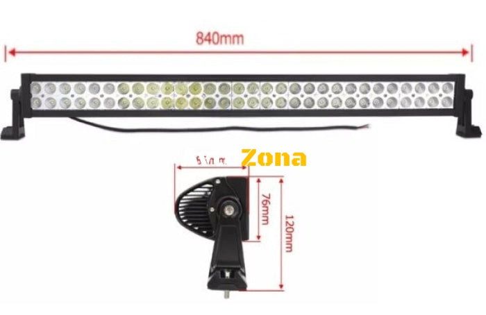 Силен МОЩЕН Лед LED Bar БАР - 10800LM 84см 180W за Атв Джип Камион