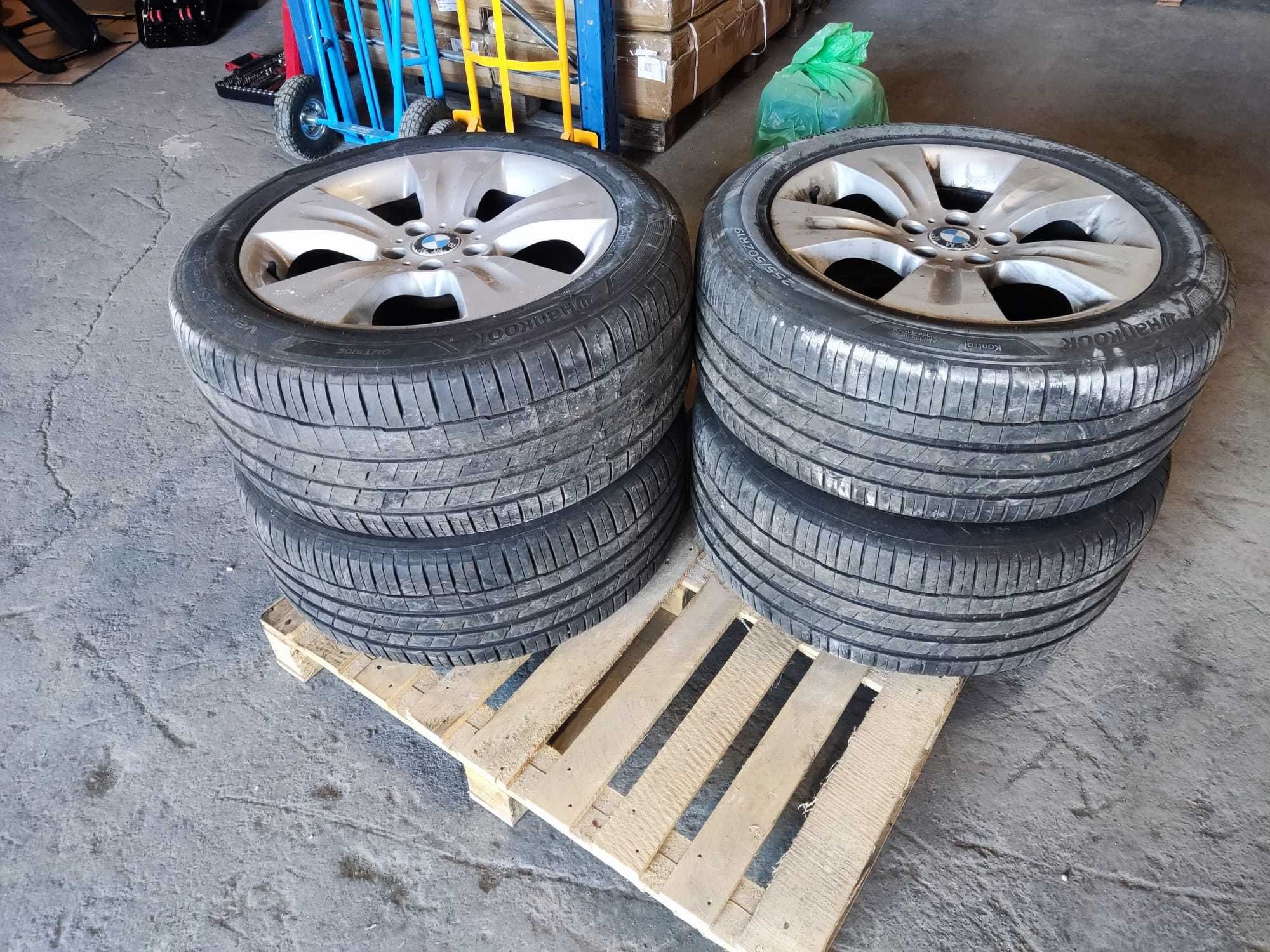 Set 4 cauciucuri HandKook, plus 4 jante, pentru BMW X5 E71