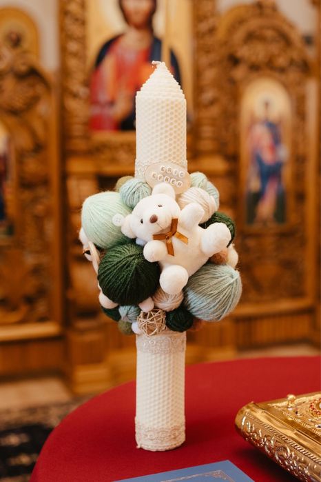 Vand/Confectionez lumanari pentru botez(diferite modele)