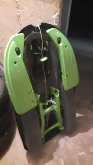 Sanie cu volan si frana copii