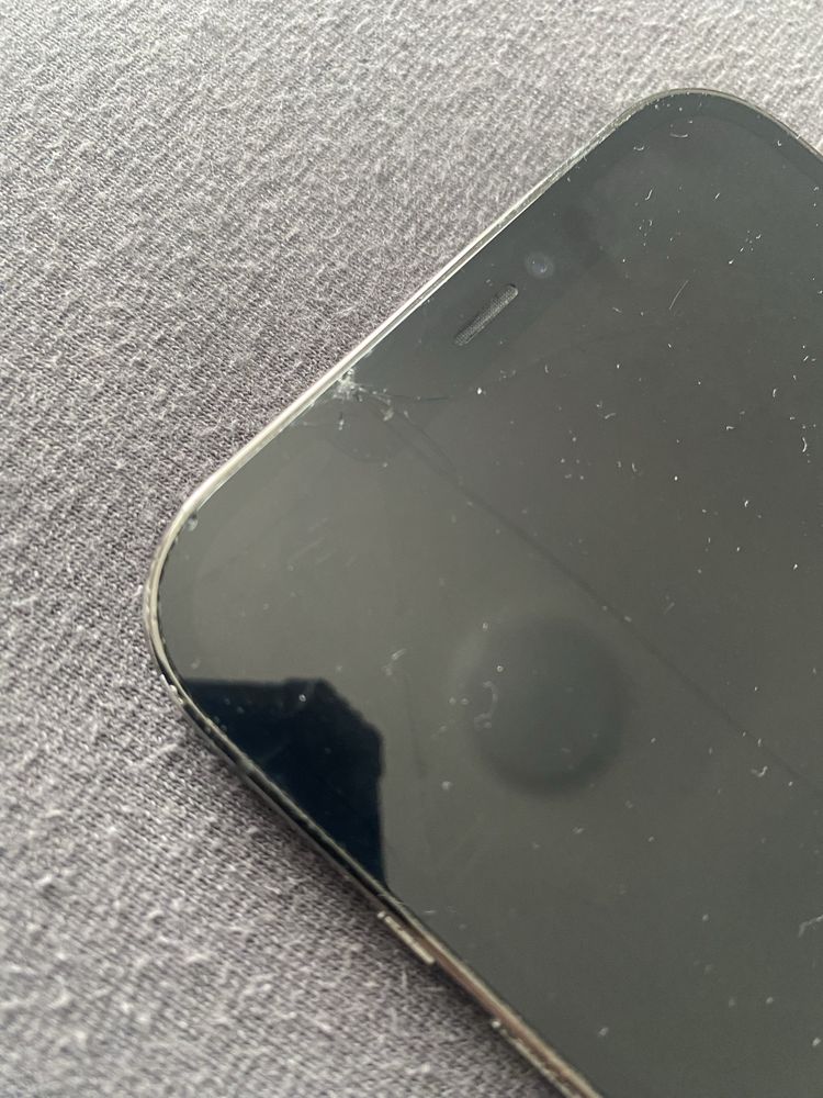 iPhone 12 Pro Max 128GB - DEFECT - No Service / No Wi-Fi+husa mobilfox