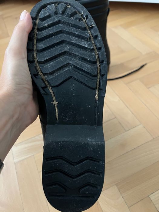 Войнишки кубинки от естествена кожа