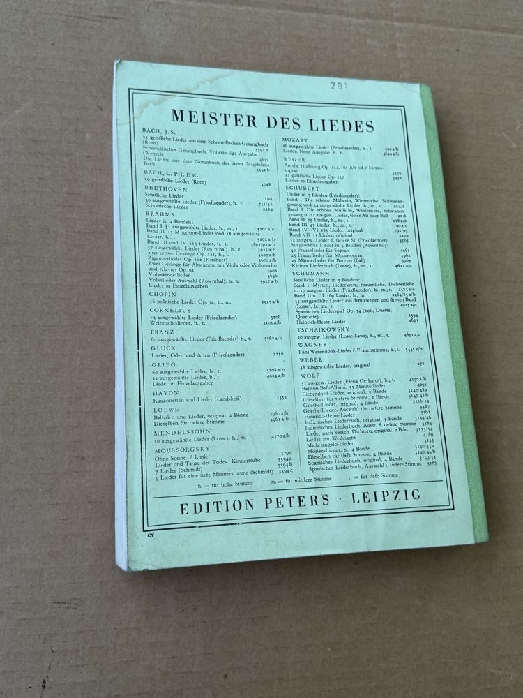 Franz Schubert. Lieder band I