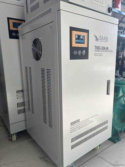 Арзон стабилизатор напряжения оптом stabilizator TSD 20 kVa SAAB 220В