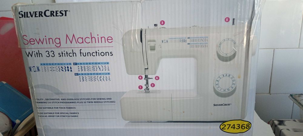 Masina de cusut SILVER CREST, in stare foarte buna