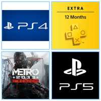 Продажа игр Закачка игр Подписка PS+ PSN PS Store PS4 PS5 ПК Игры