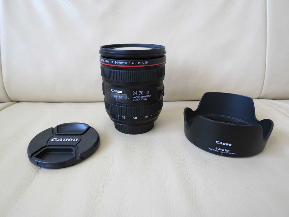 Obiectiv Canon EF 24-70mm f/4 L IS USM - Impecabil !!!