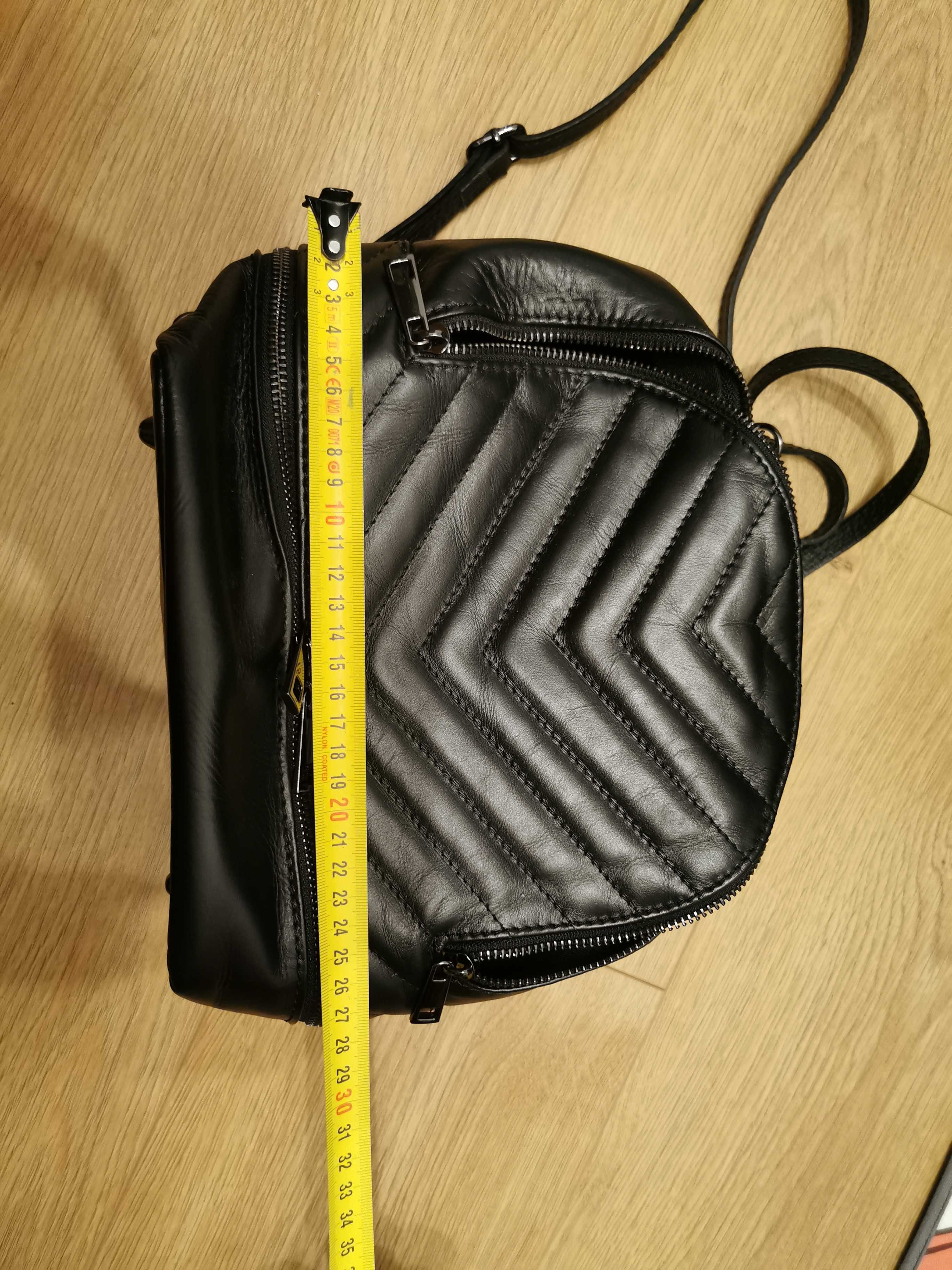 Rucsac piele negru