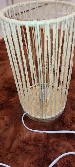 Set două lămpi decorative în stil boem/natural,eticheta, design modern