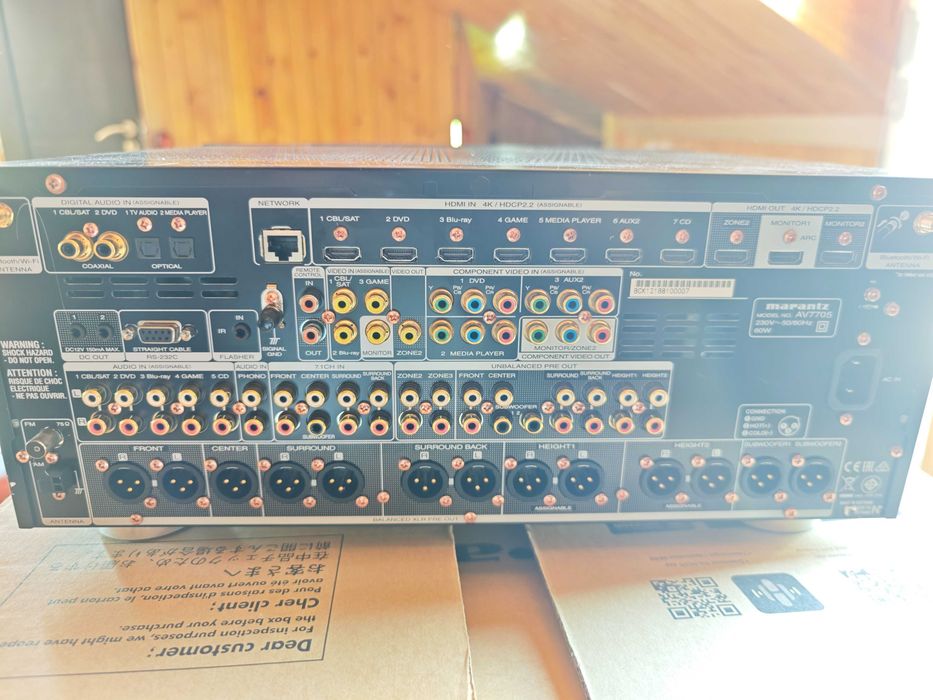 Preampliftorr marantz Av7705