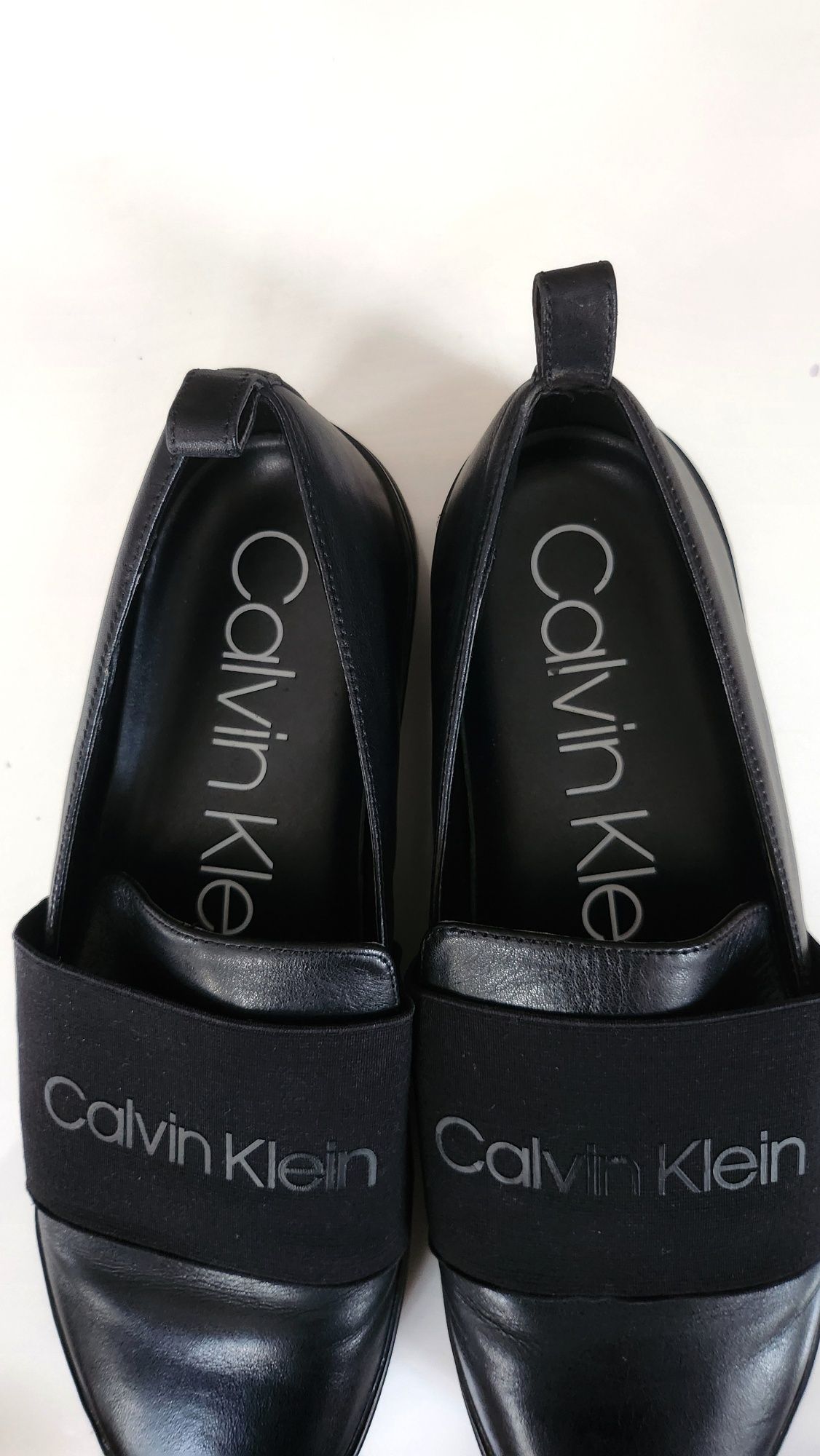 Кожени мокасини Calvin Klein, номер 40