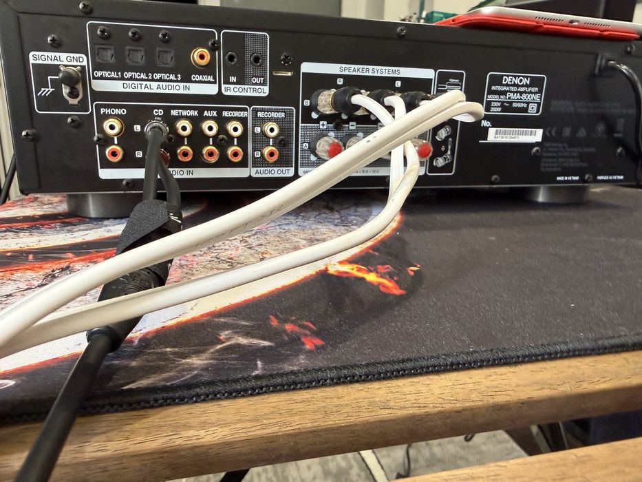 Amplificator Stereo Denon PMA-800Ne,85W,Telecomanda,Coaxial,Optical