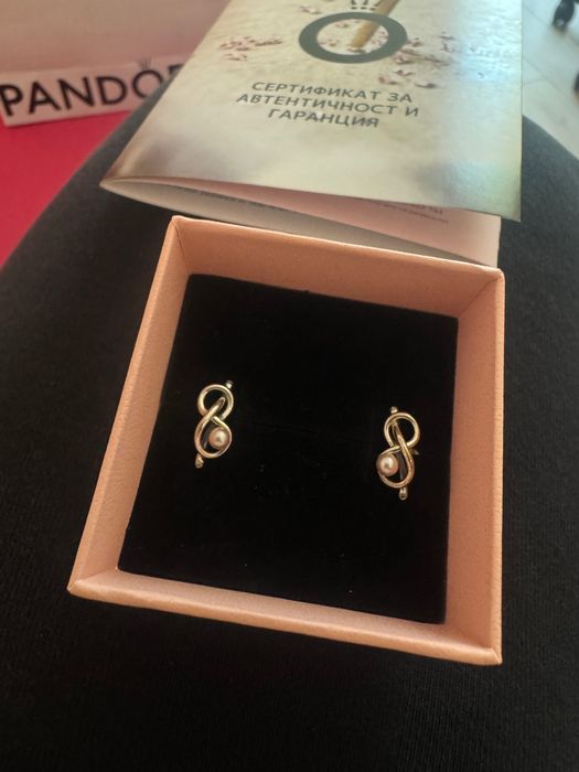 Сребърни обици Pandora