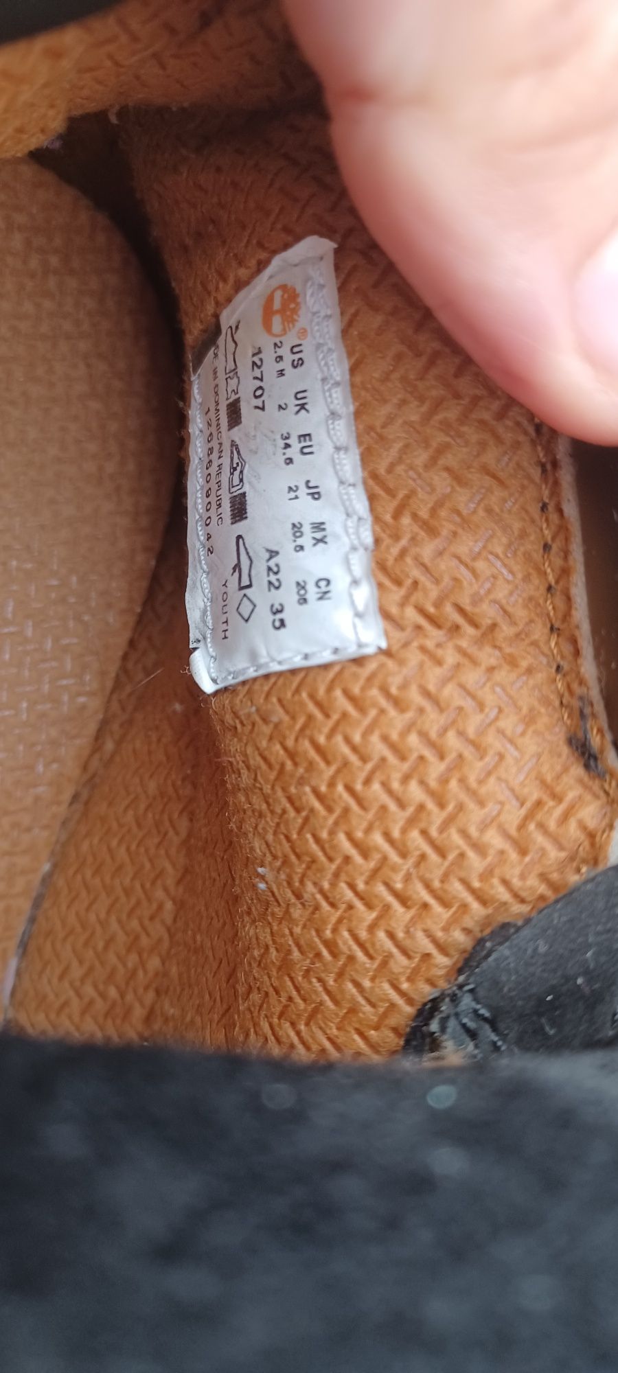 Боти Timberland 34н