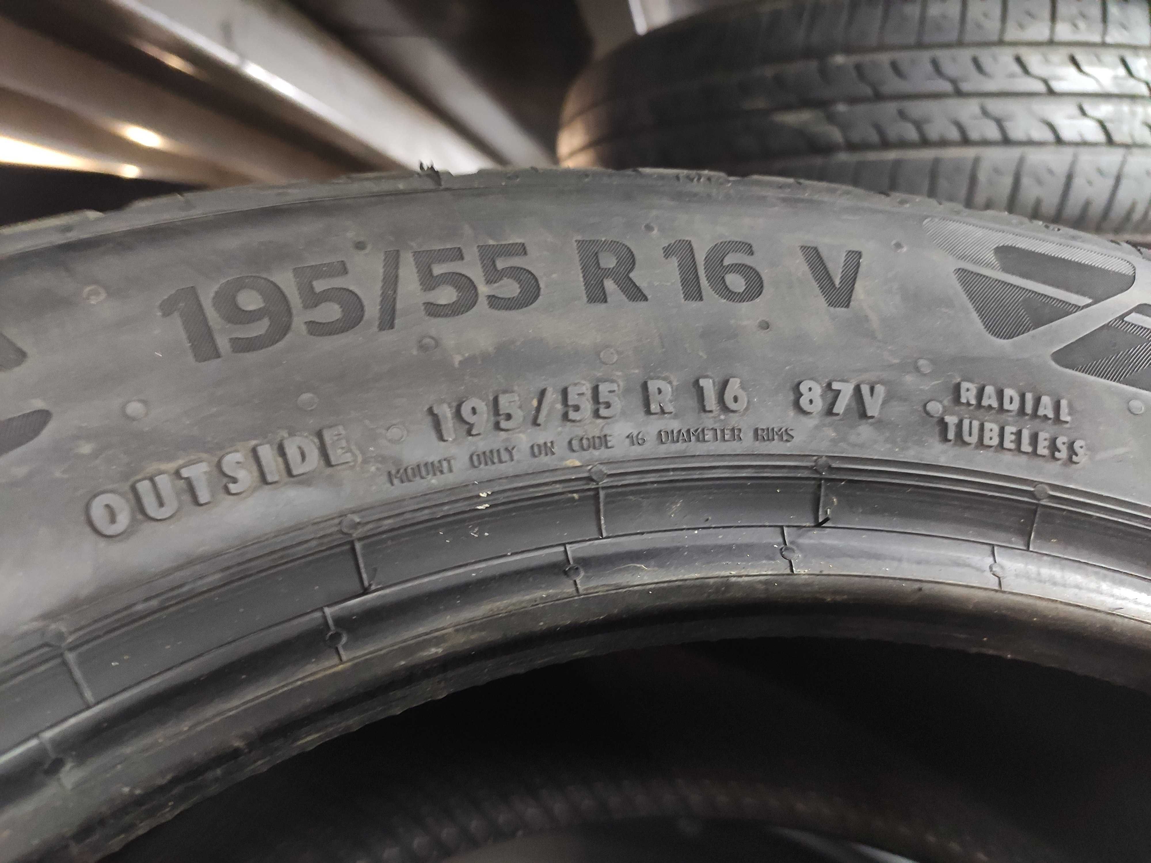 4бр Нови Демо летни гуми 195 55 16 - Continental