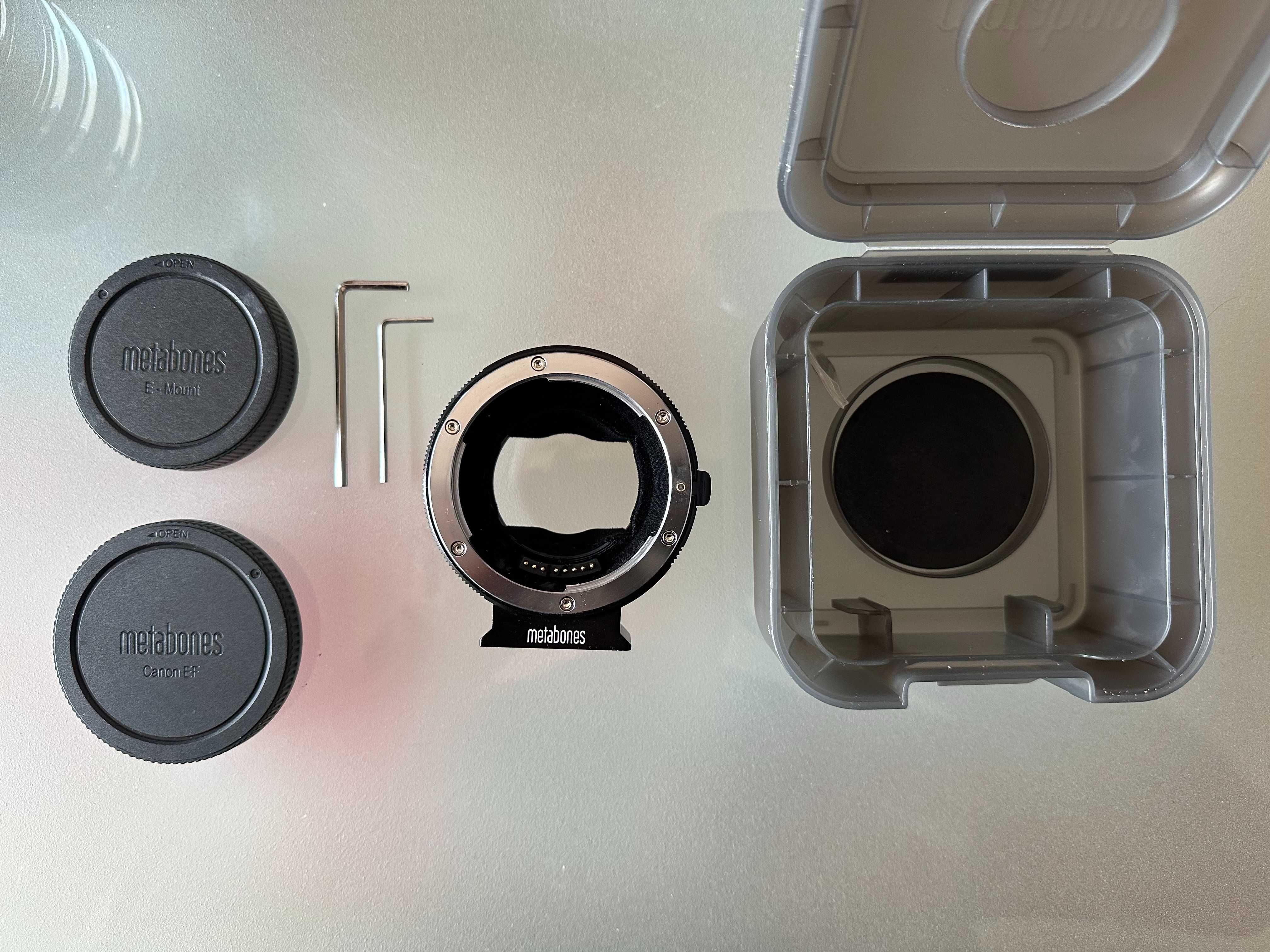Canon EF -> Sony E-mount адаптер METABONES EF-E mount T