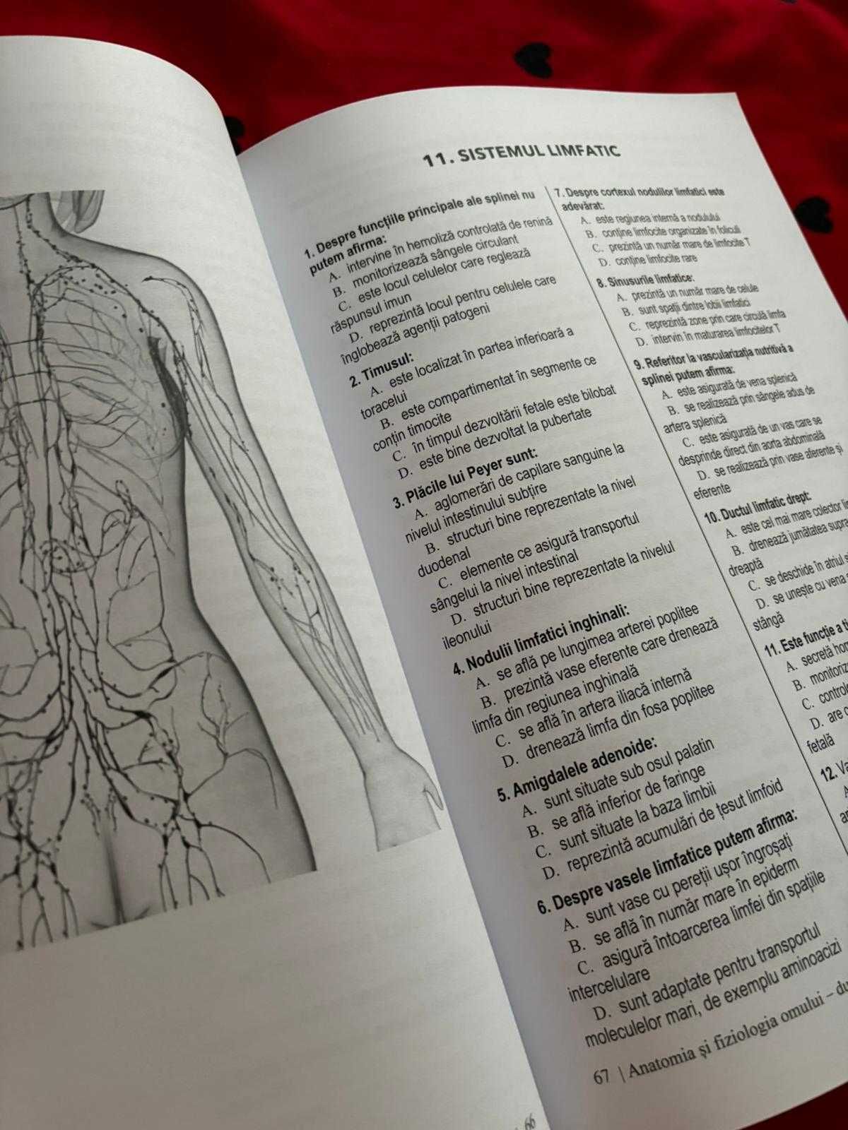 Teste grila din anatomia si fiziologia omului dupa manualul Barrons