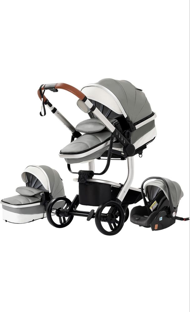 Vand carucior 3 in 1 baby travel system- ca nou