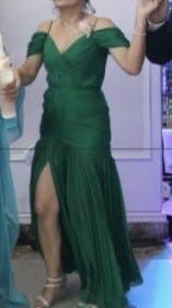 Rochie lunga matase naturala