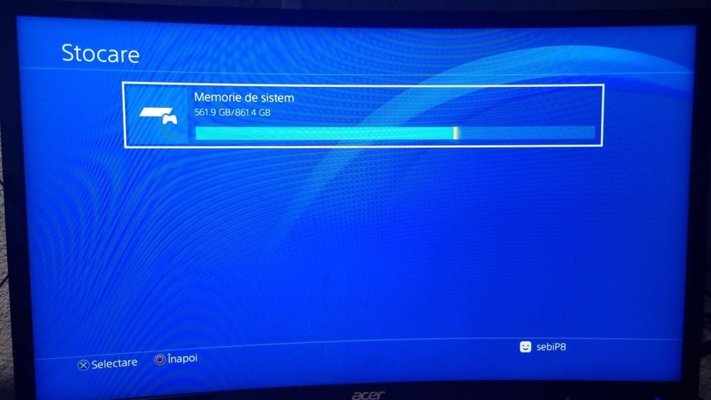 Consola Ps4 phat 1tb soft 10.01