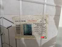 Стъклен параван за баня Inter Ceramic 100/200см 8мм