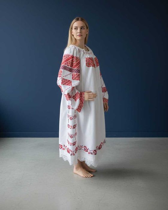 Port popular vechi, rochie traditionala, ie cu poale L-XL