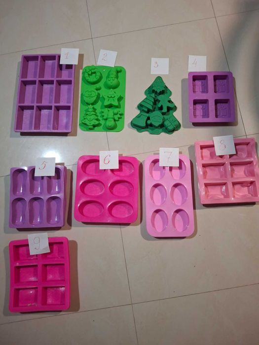 Силиконови форми за сапуни