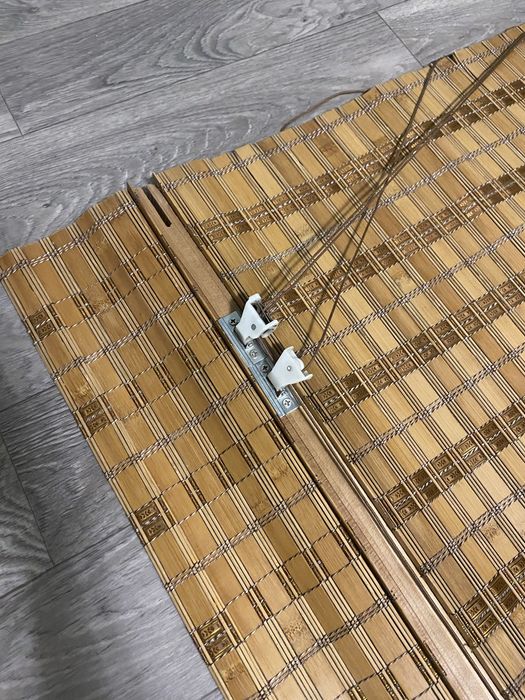 Бамбуковая рулонная штора