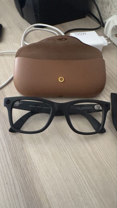 Ray-Ban квадратные фотохромные (хамелеон)