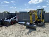 Închiriez Bobcat,excavator,livram  Mranita,nisip,sort,piatră concasată